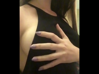 touched her breasts sexygt